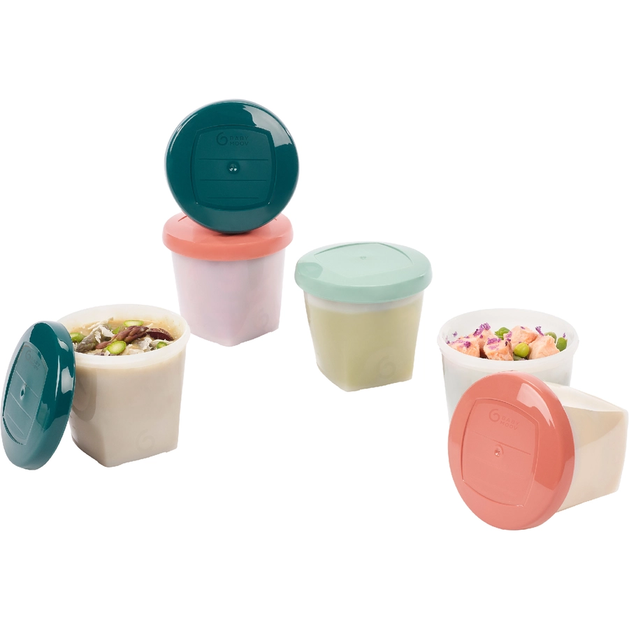 babymoov Aufbewahrungsbehälter Babybols Bio 6er Pack