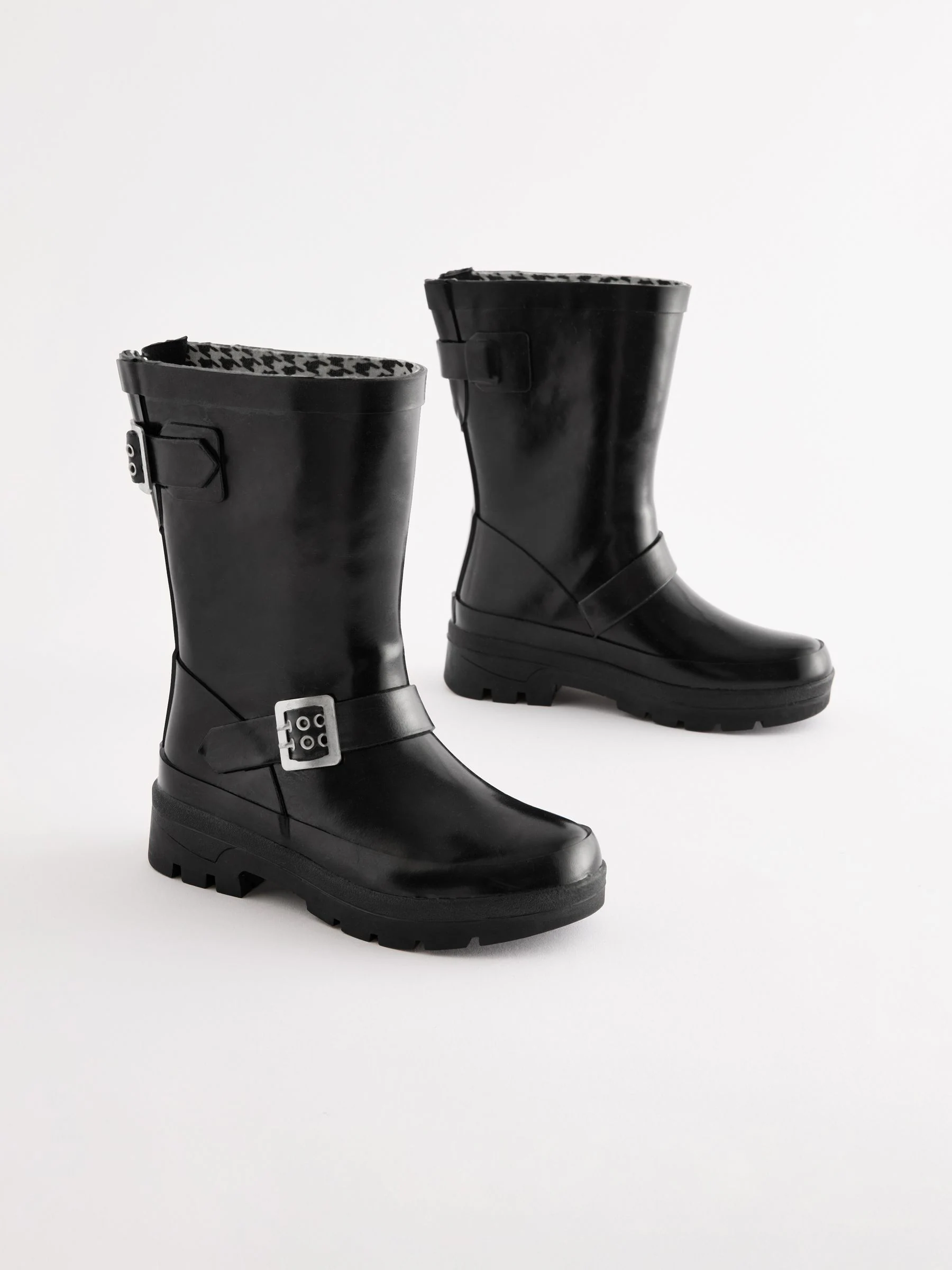 Zwart - Biker Wellies