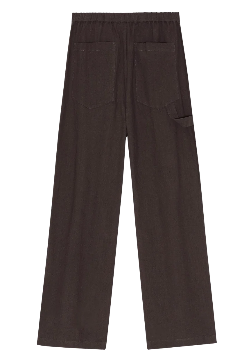 Moshi Moshi Mind  Everly Crepe bukser - Chocolate