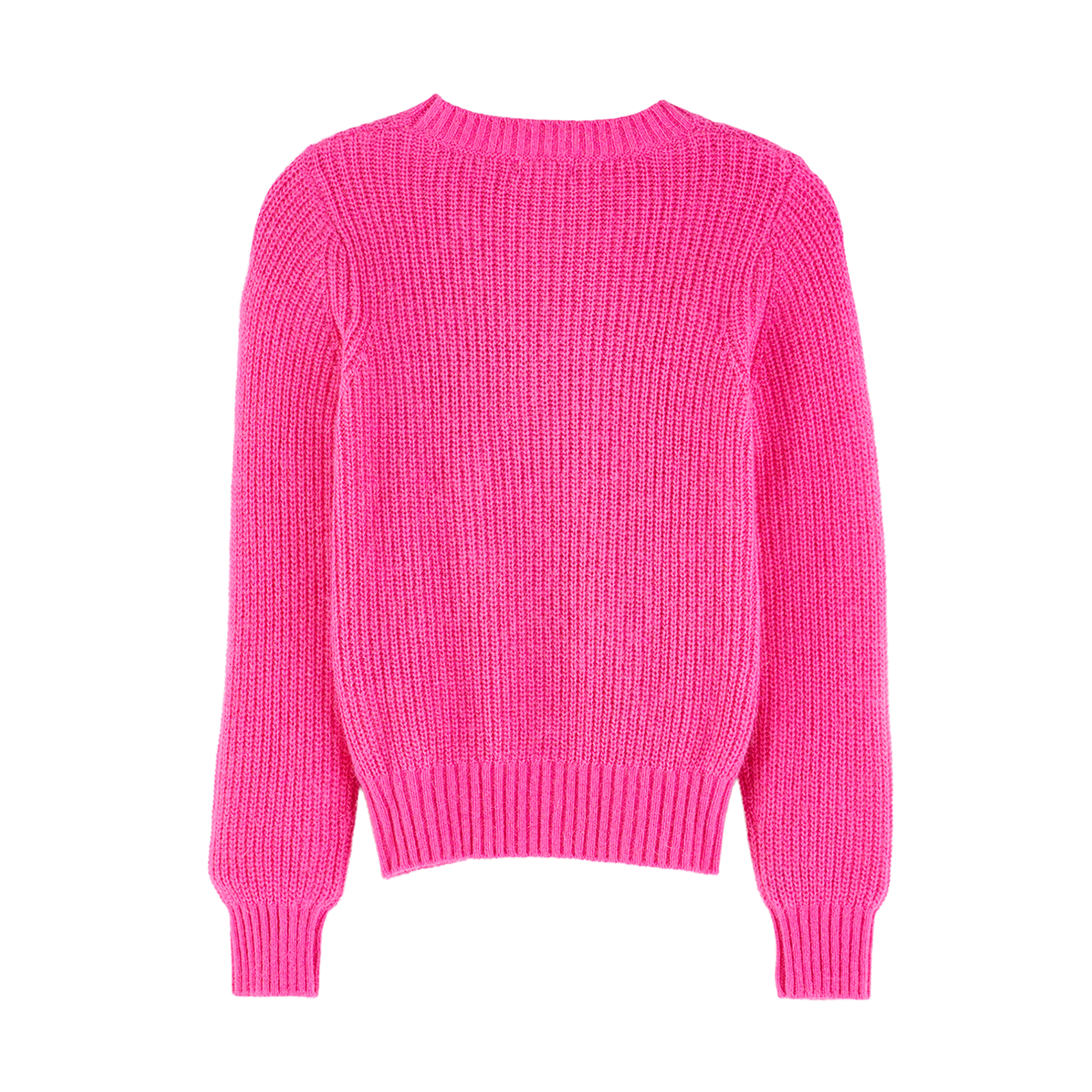 DIOT - Pull droit col rond | Rose