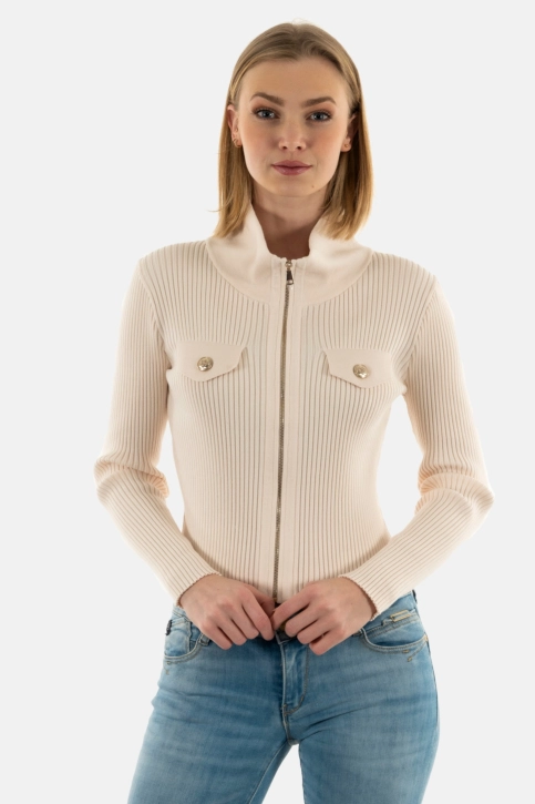 Gilets cardigans morgan msix ivoire