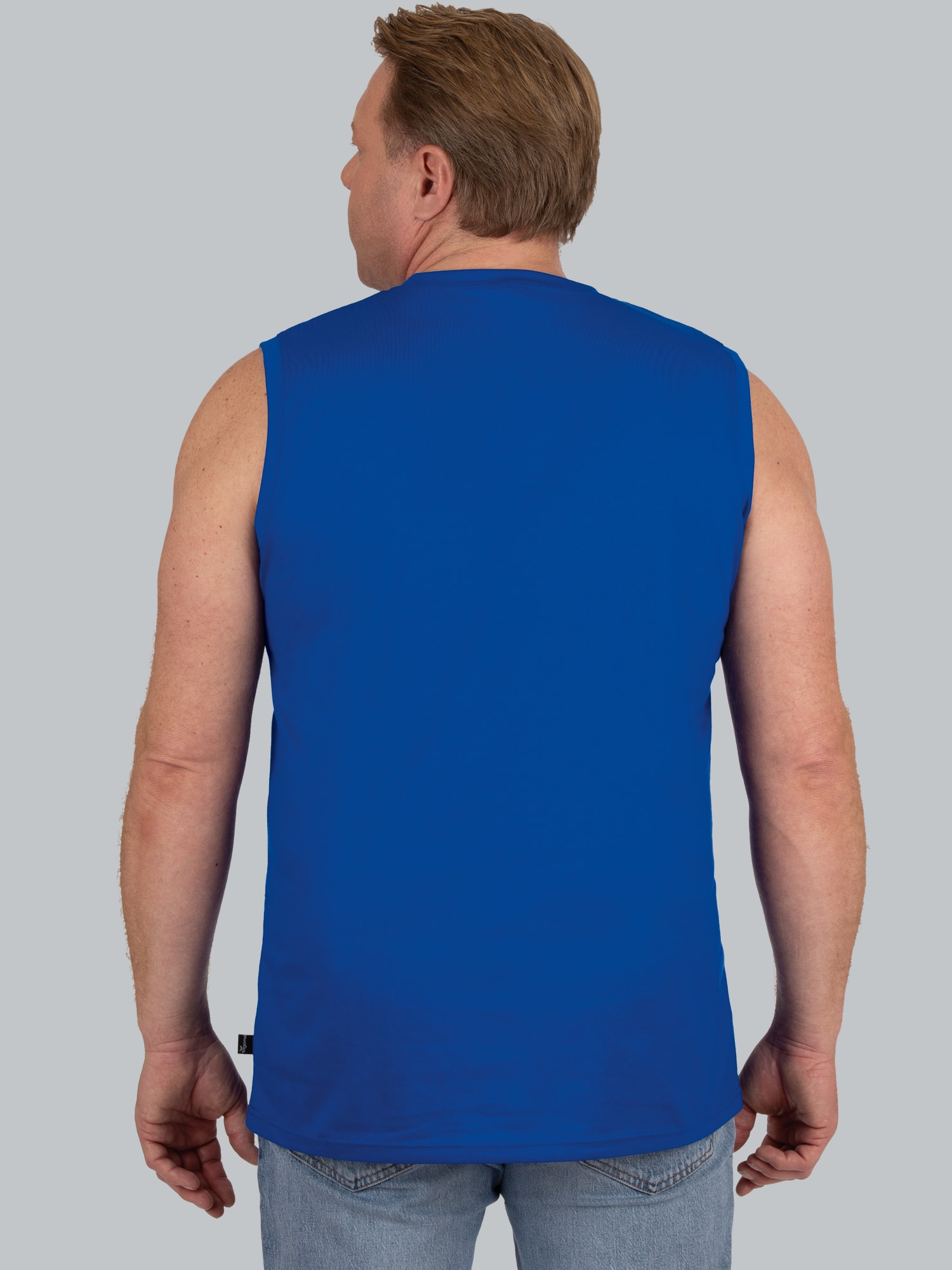 Trägershirt aus Single-Jersey Royal