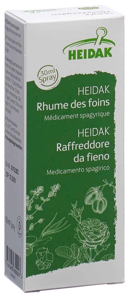 HEIDAK Heuschnupfen Spray Fl 30 ml