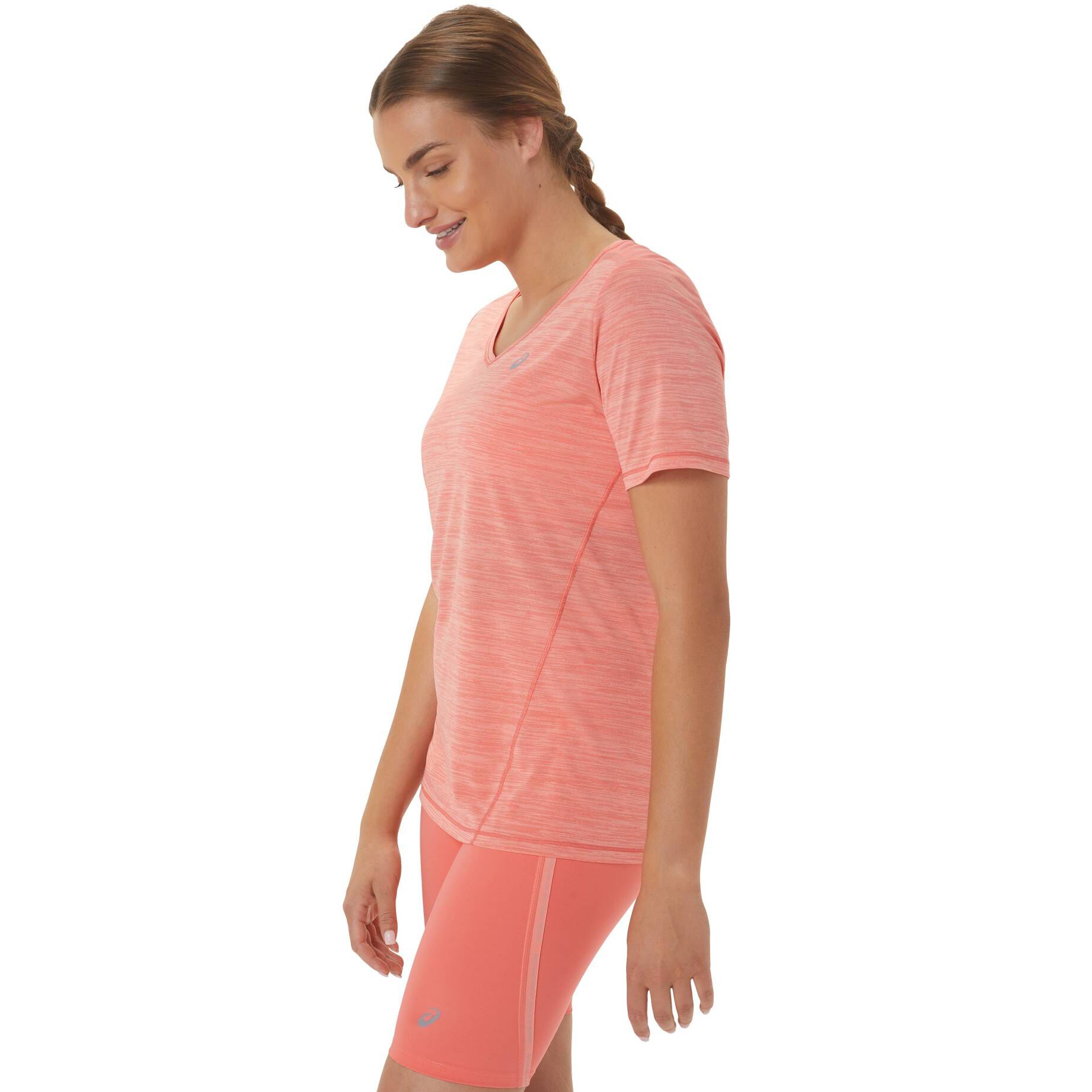 Asics| Damen Laufshirt RACE V-NECK