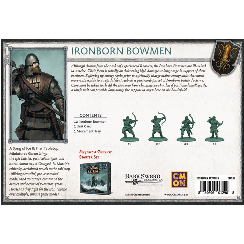 Le Trône de Fer : le Jeu de Figurines - Archers Fer-Nés