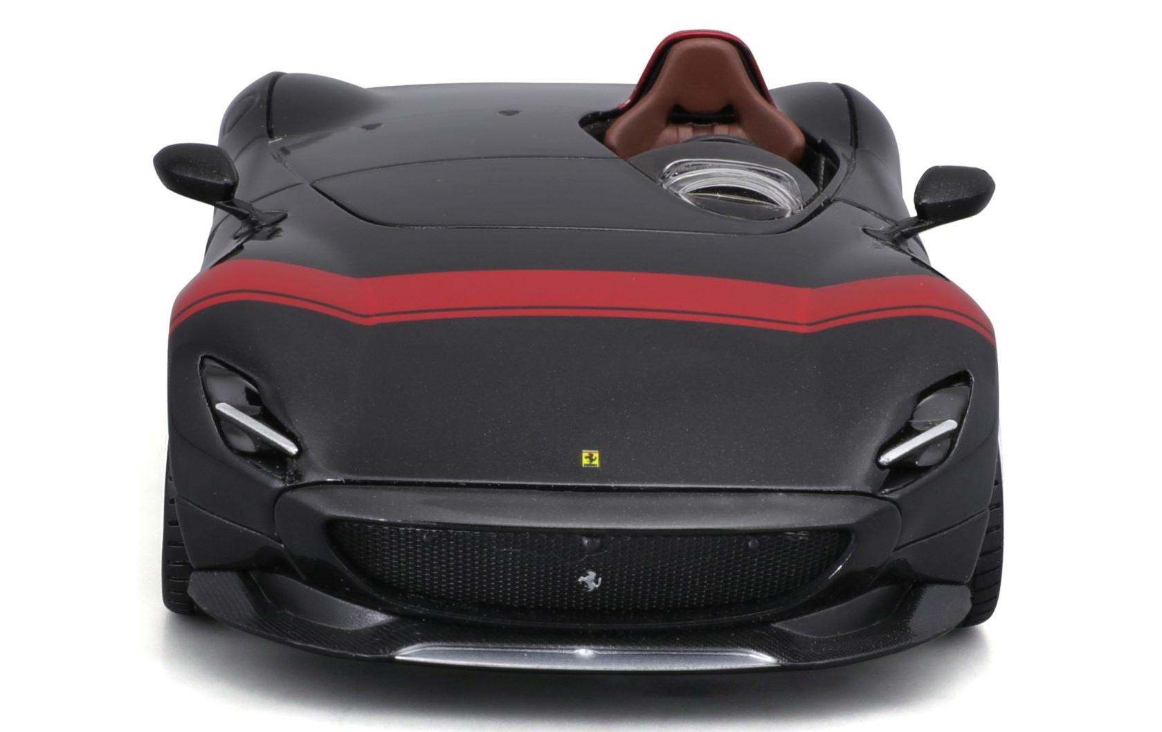 Ferrari Monza SP1 Schwarz 1:24Sammlermodell im Massstab 1:24