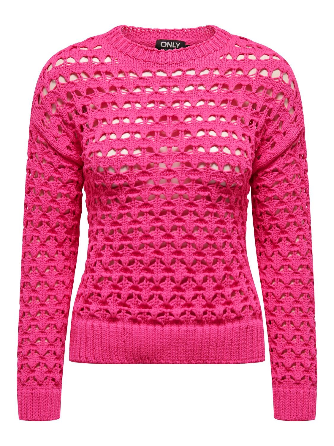 ONLLINDA Strickpullover Raspberry Rose