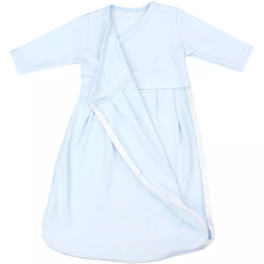 TupTam Baby Langarm Innenschlafsack blau