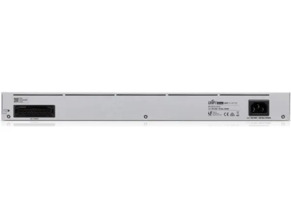 Ubiquiti UniFi Switch USW-PRO-48-POE - Switch - Administreret - 48 x 10/100/1000 (40 PoE , 8 PoE  )   4 x 10Gb Ethernet SFP  - monterbar på stativ - PoE   (600 W) - AC 120/230 V / DC 11,5/52 V