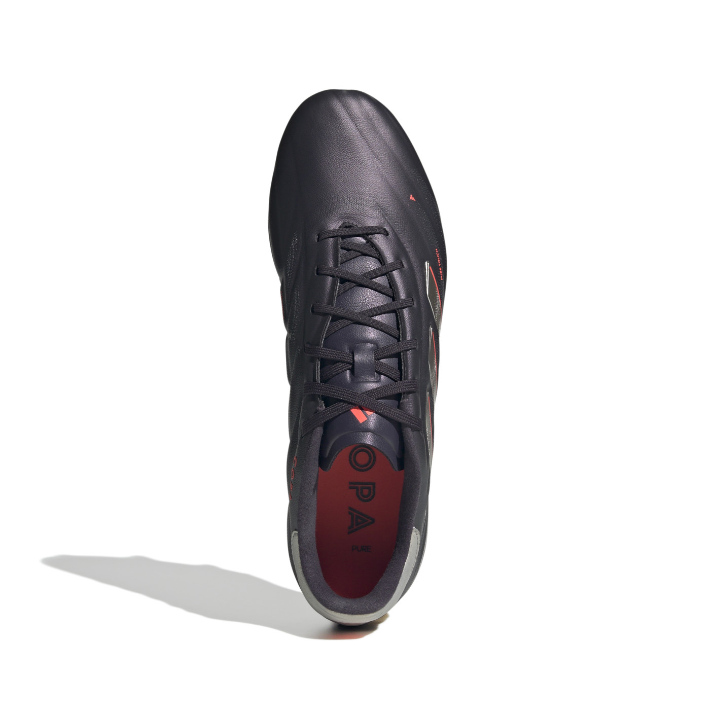 Adidas Copa Pure 2 Elite IJzeren-Nop Voetbalschoenen (SG) Donkerpaars Zilver Roze