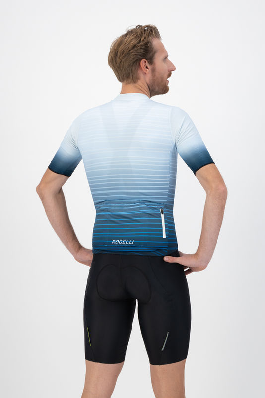 Rogelli Surf Cykeltrøje - Blå/Hvid