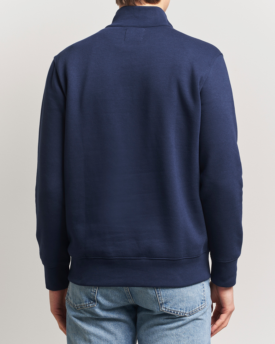 Dockers Quarter Zip Fleece Navy Blazer