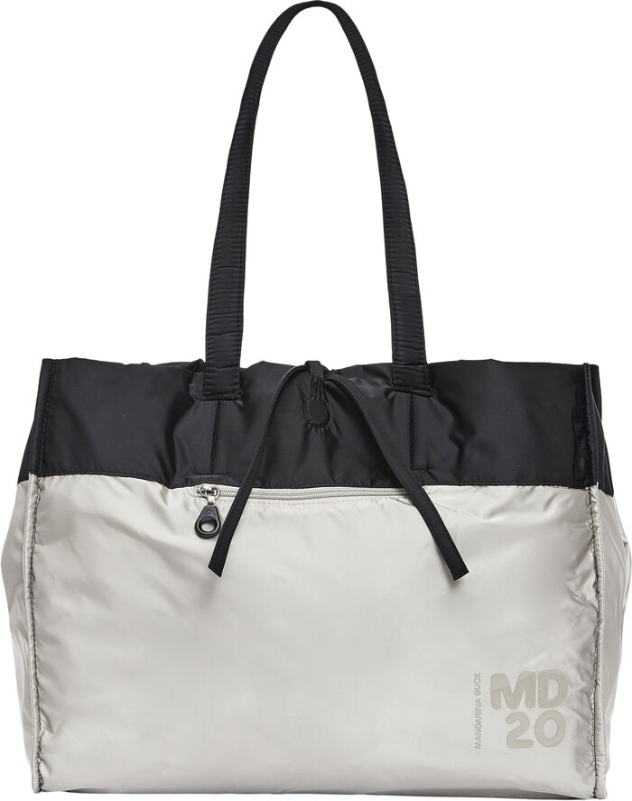 Mandarina Duck MD20 BALLOON SHOPPER L / BLACK Black