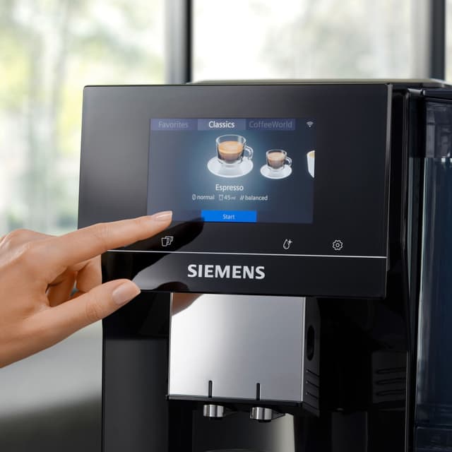Siemens EQ700 Classic automatisk espressomaskine TP713R09 (sort)