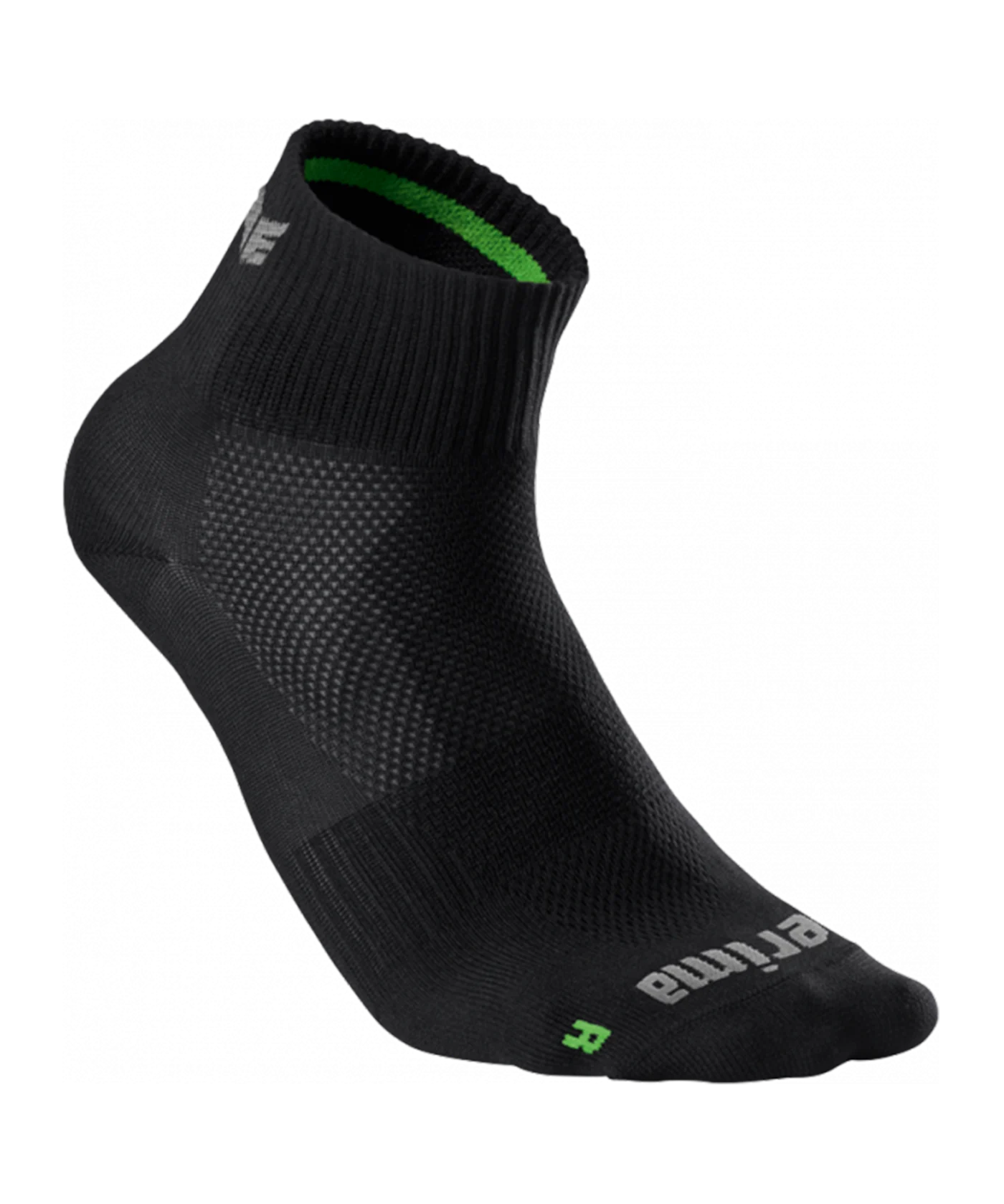 Erima Performance Laufsocken Schwarz