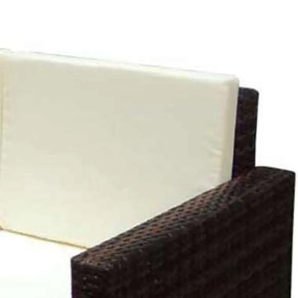 vidaXL - Tuinmeubelset - Bruin - Poly rattan