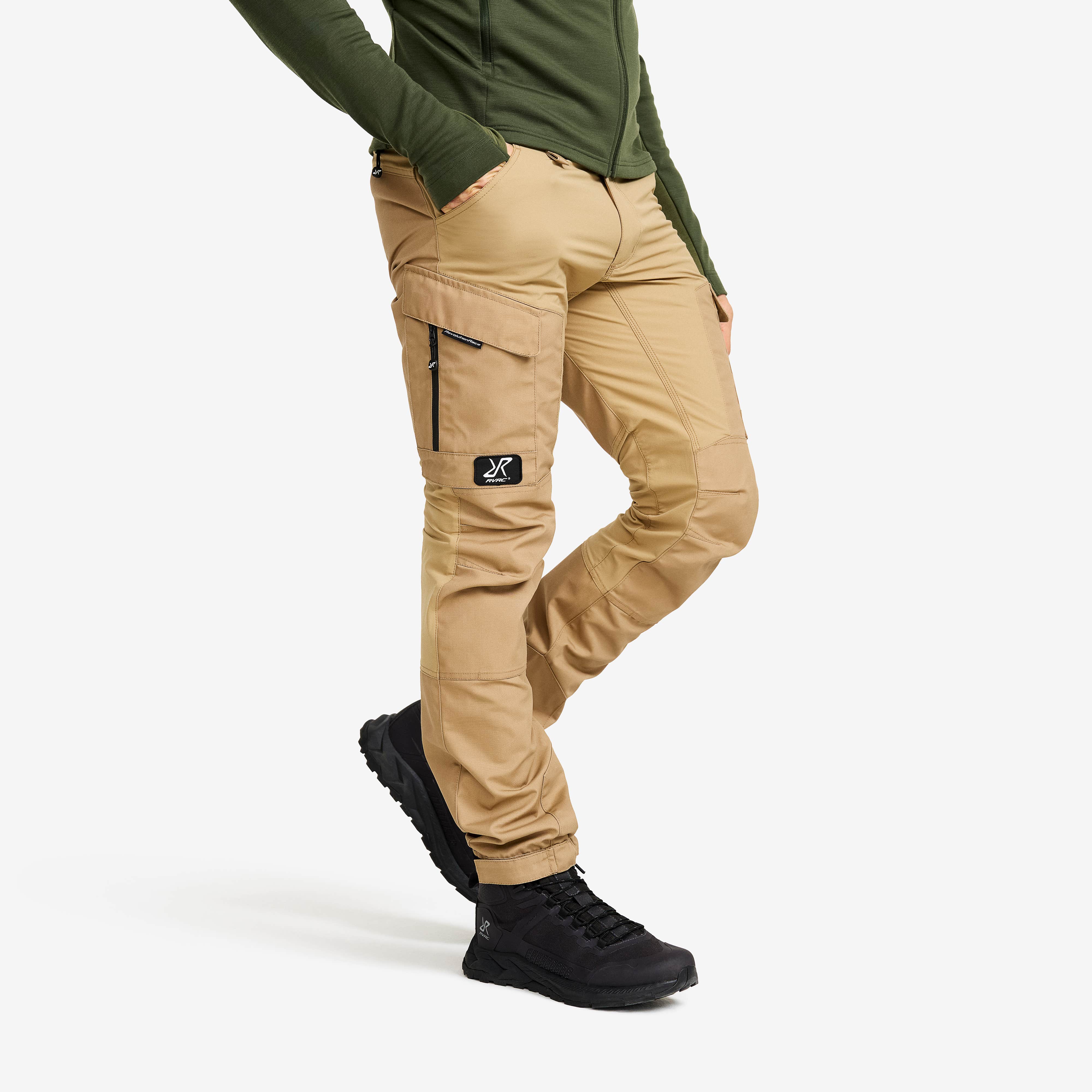 RVRC GP Pants Herre Kelp Beige