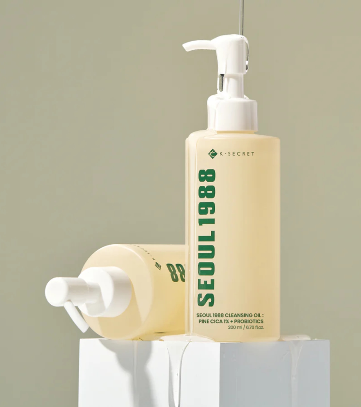 K-Secret - *Seoul 1988* - Óleo de Limpeza Pine CICA 1% + Probiotics
