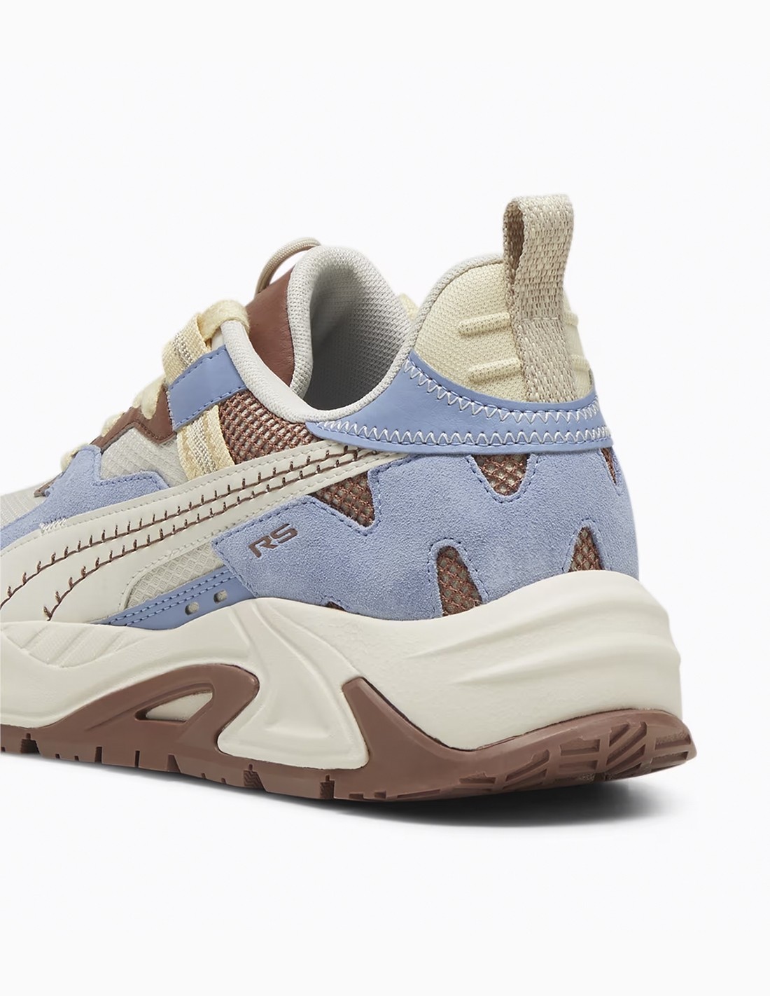 puma Sneakers Homme Rs-Trck Expedition Blanc/Bleu/Marron