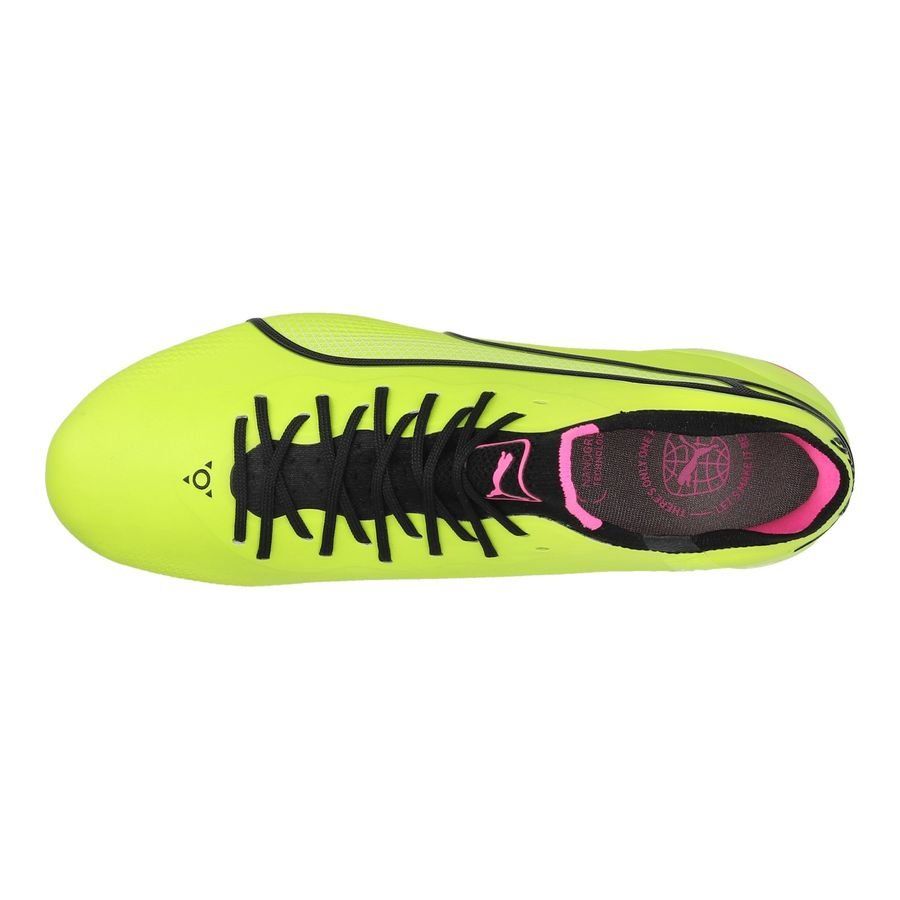 PUMA King Ultimate FG/AG Phenomenal - Electric Lime/Noir/Poison Pink Femme