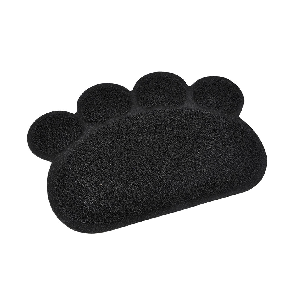 Tapis litière PATTOU noir 30x40cm