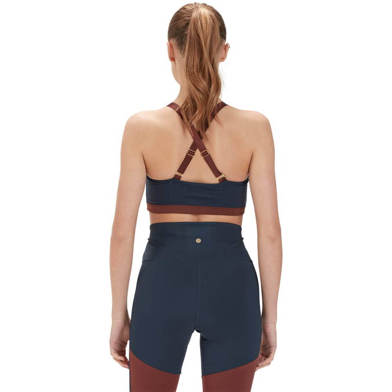 Athlecia Sasham Color Block Medium Support Sports BH Dame
