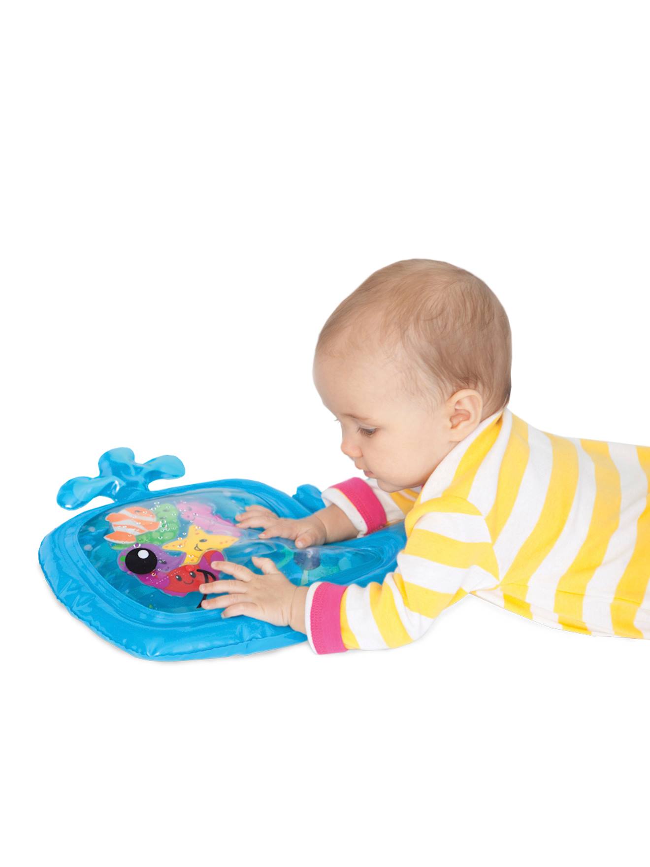 Tapete sensorial aquático azul INFANTINO