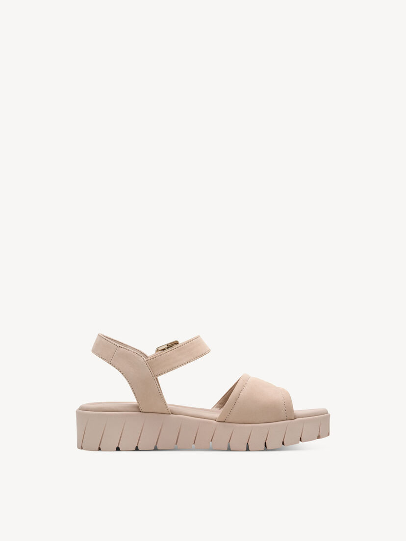 Leren Sandaaltje - beige
