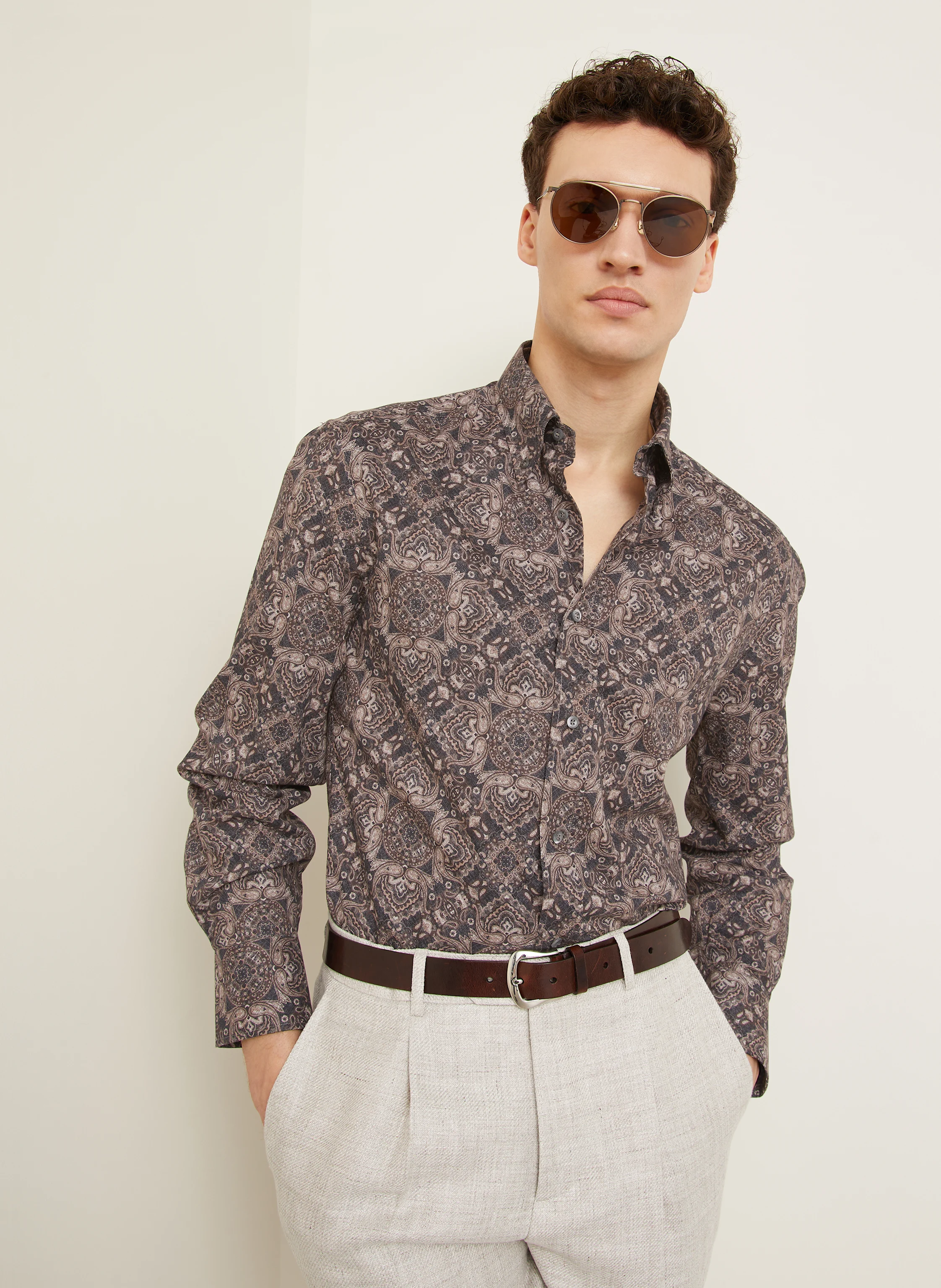 BRUNELLO CUCINELLI Hemd Slim Fit