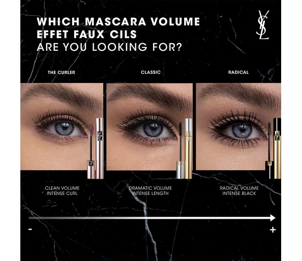 Yves Saint Laurent Volume Effet Faux Cils MascaraNoir Haute Densité 01