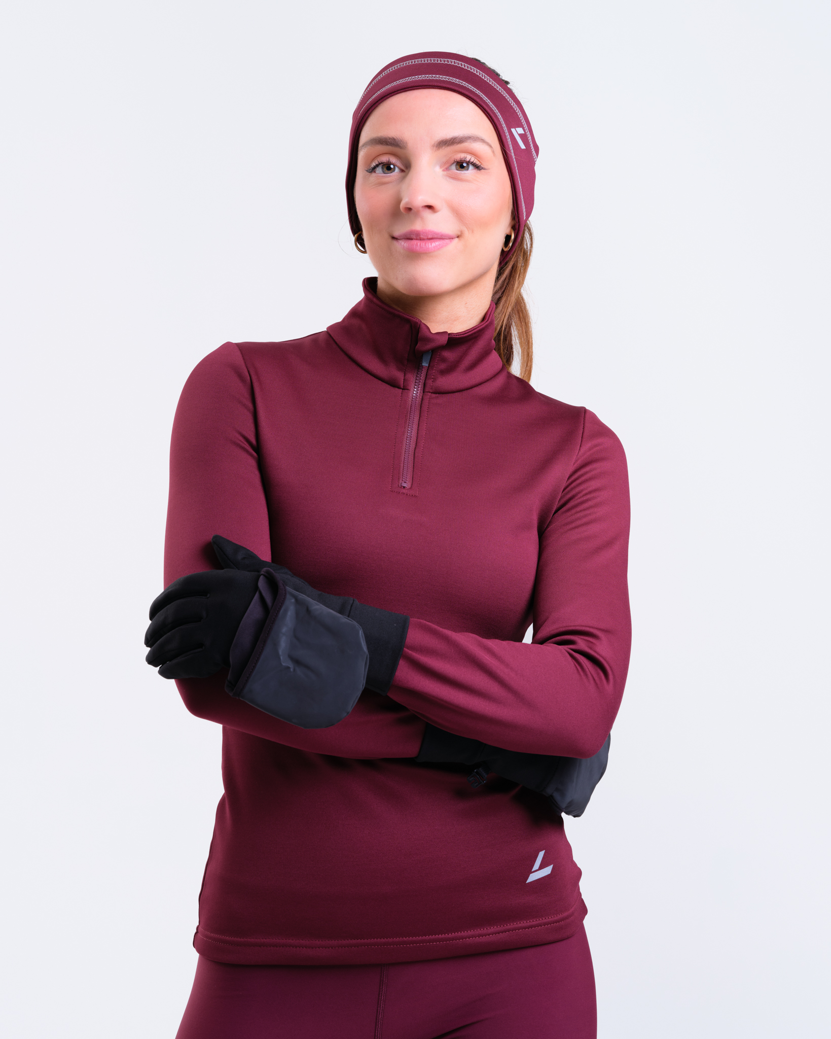 LEVITY Running Foldable Glove Black