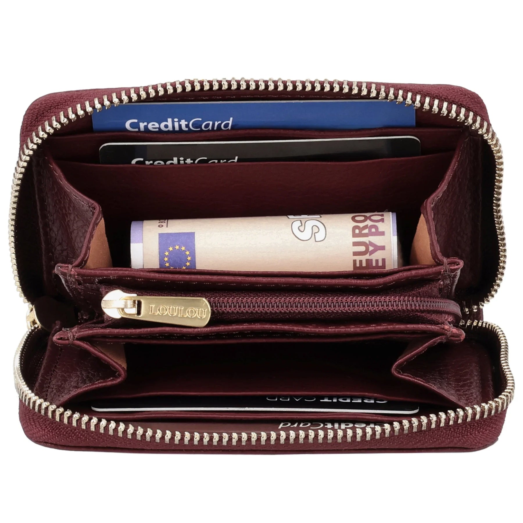LouLou | Petite Emilie | Leren dames portemonee