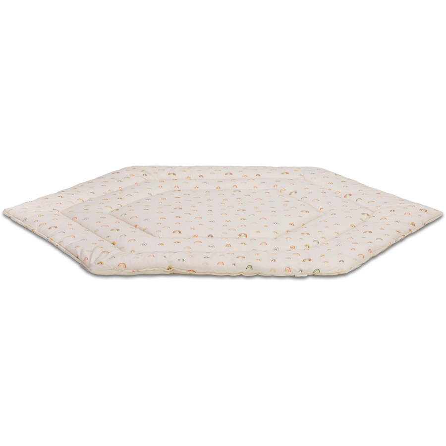 fillikid Laufstalleinlage Jersey 6-Eck beige