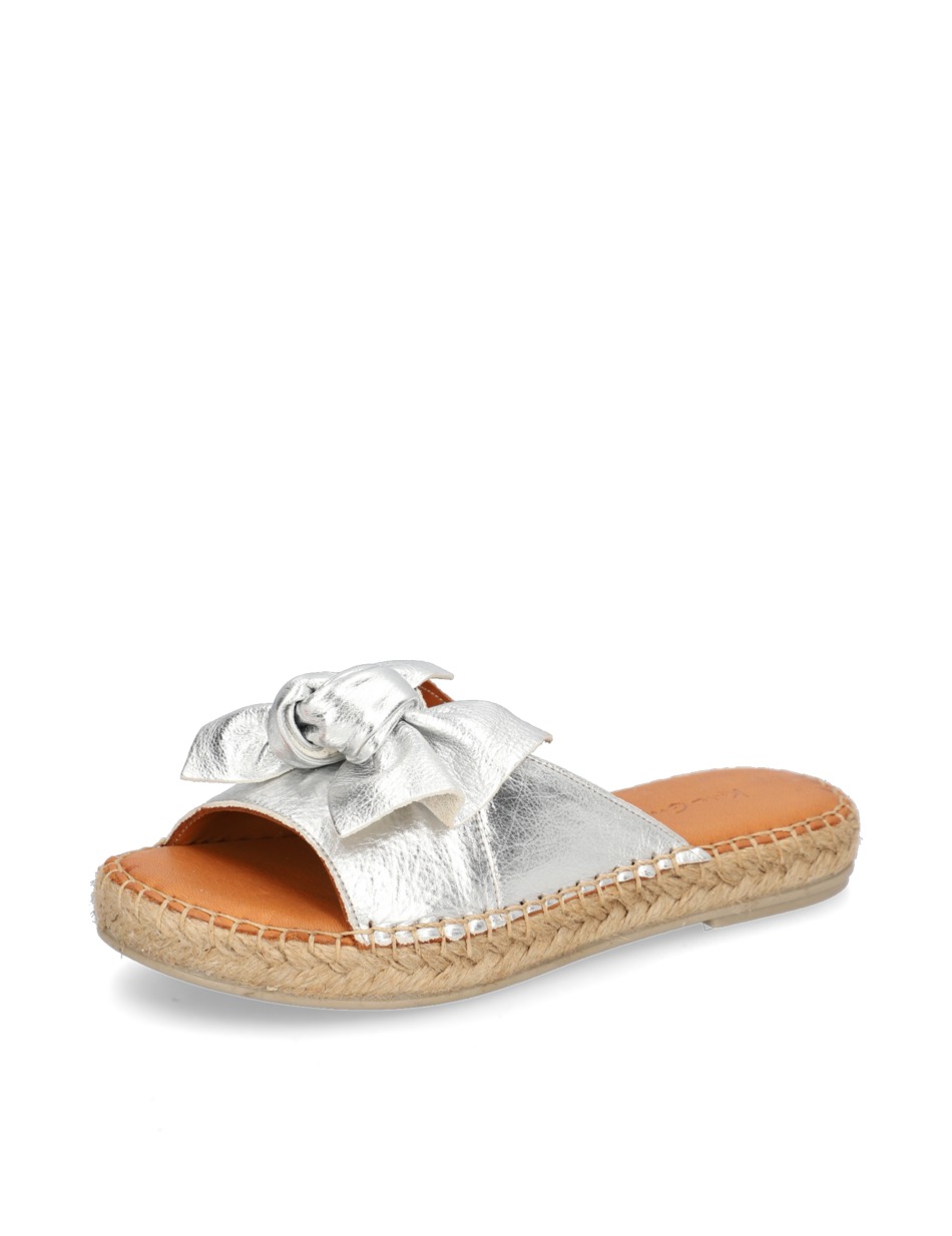 Glattleder Pantoffel