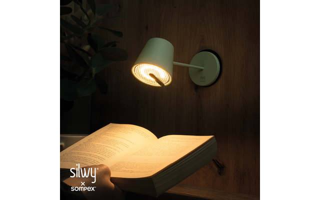 Silwy x Sompex Magnet Leuchte Portofino mit Platzset