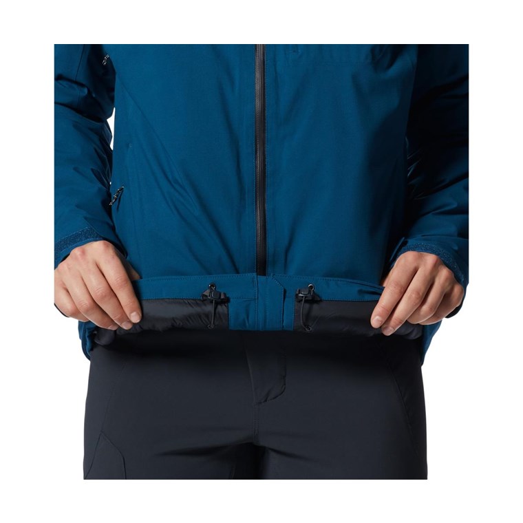 Mountain Hardwear Stretch Ozonic Insulated Jacket Women Dark Caspian