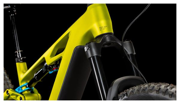 VTT Électrique Tout-Suspendu Cube Stereo Hybrid One44 HPC Race 800 Shimano Deore XT 12V 800 Wh 27.5'' Vert Flash Lime 2025