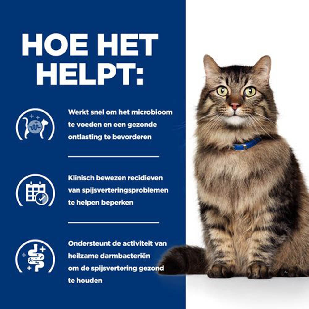 Hill's Prescription Diet Gastrointestinal BIOME - Kattenvoer - 3000 Gram - kip