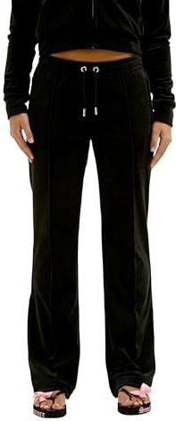 Juicy Couture - Tina Track Pants - Sportbroek - Zwart - Fluweelachtig
