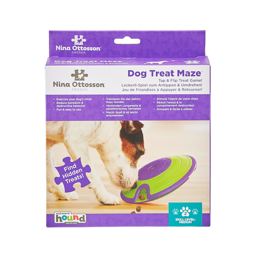 Outward Hound Nina Ottosson Treat Maze Disco Interativo para Cães
