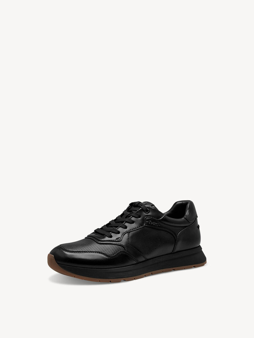 Leren Sneaker - zwart
