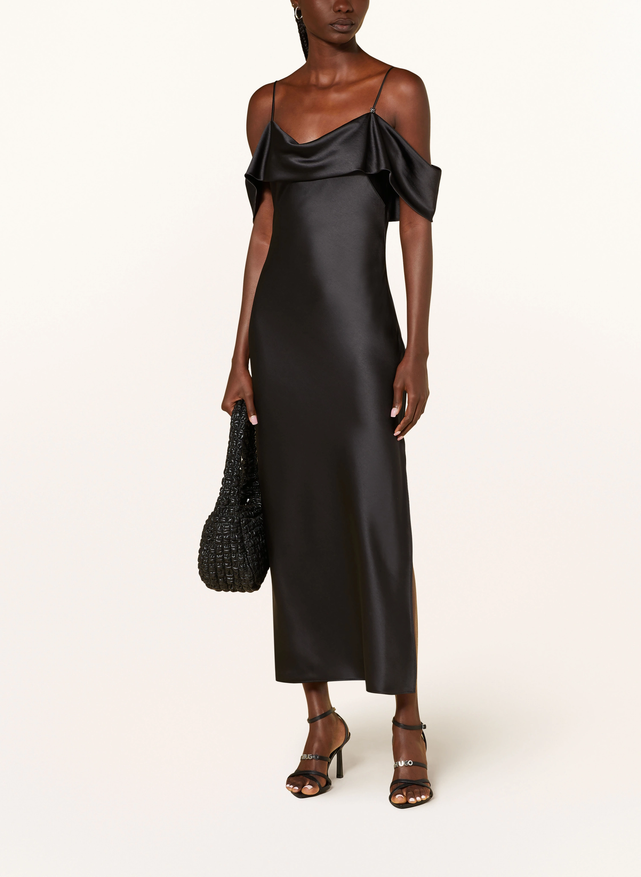 HUGO Cocktailkleid KENDALA aus Satin