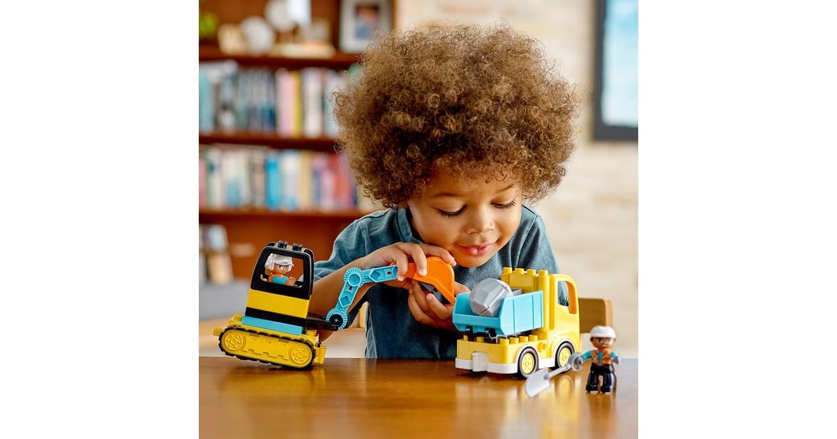 LEGODUPLO - Truck & Graafmachine met rupsbanden Constructiespeelgoed  (10931)