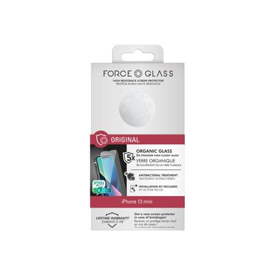 Force Glass Original - protection d'écran pour iPhone 13 Mini - transparent