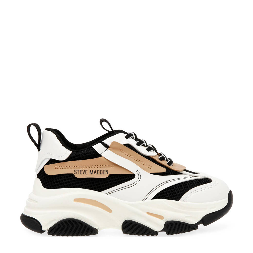 Steve Madden JPossessionchunky sneakers zwart/beige