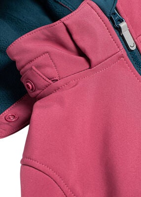 Viking Play Softshelljakke, Plum