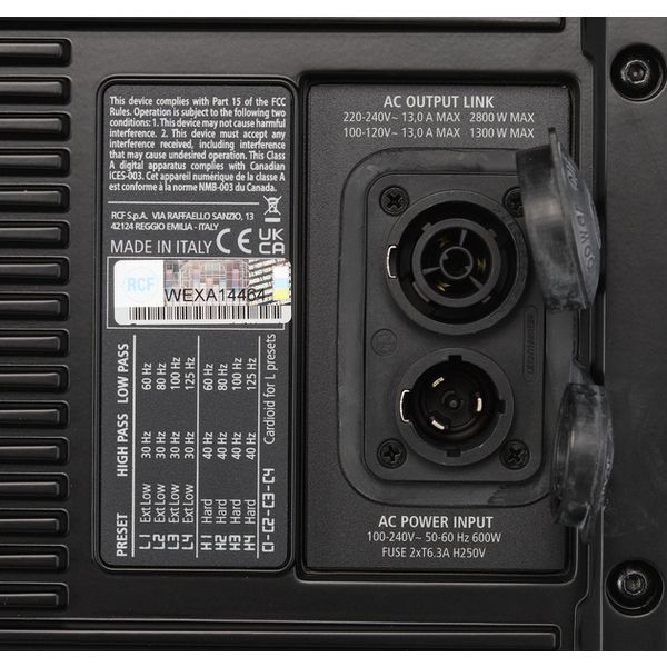 RCF SUB 8008-AS