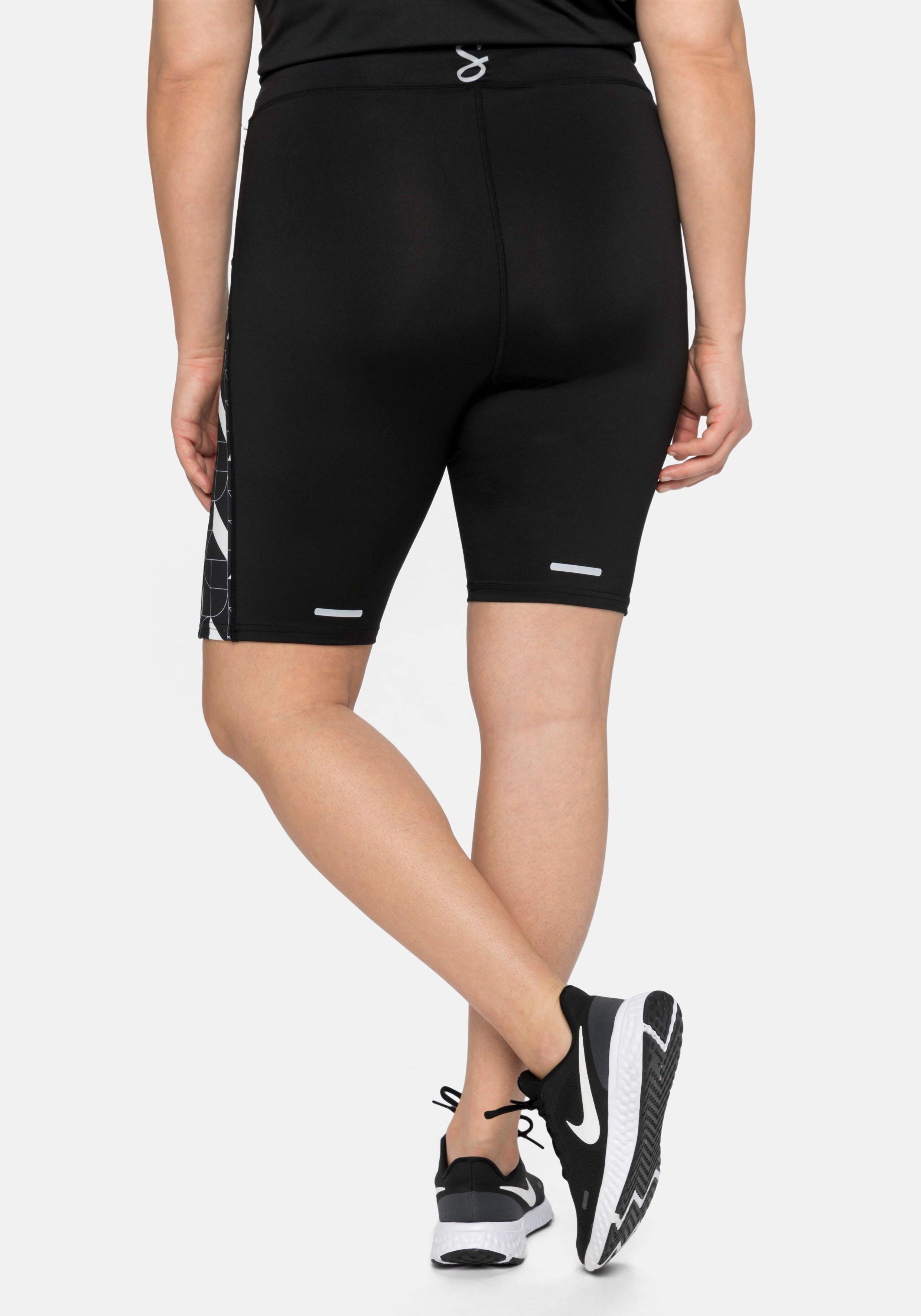 Funktions-Radlerhose mit seitlichem Muster