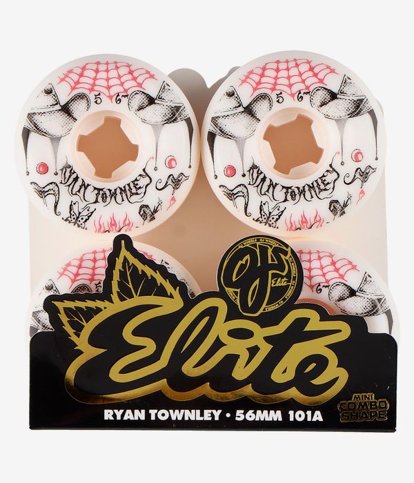 OJ Townley Elite Mini Combo Rollen (white red) 56mm 101A 4er Pack