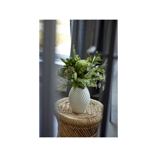 Morsø River Vase, Hvid, 21 cm